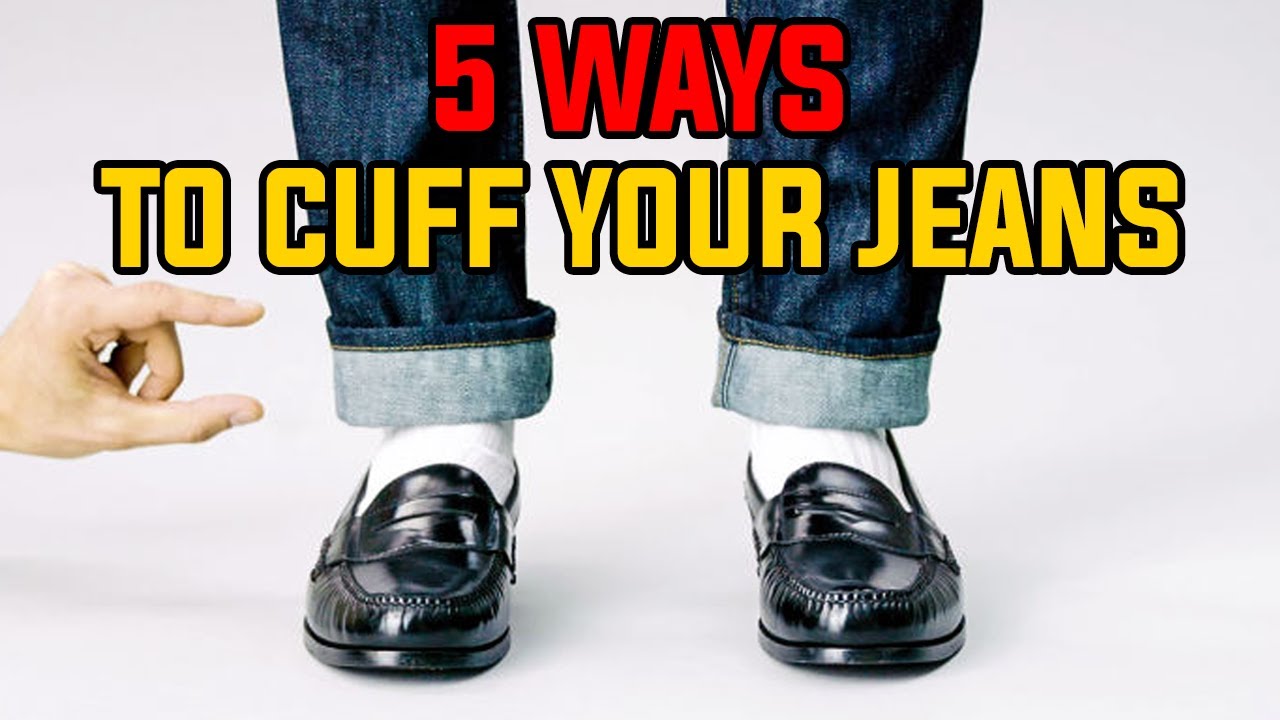 5 Ways To Cuff Your Jeans! 😮