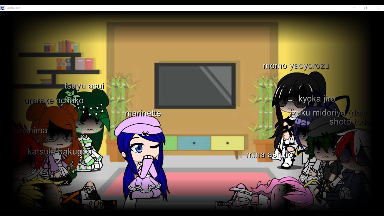 MHA react to MLB transformations with Marinette at the end