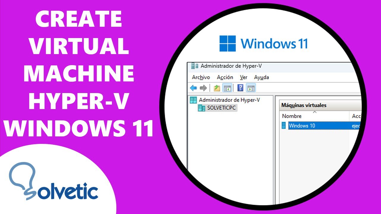 How to Create Virtual Machine Hyper-V on Windows 11 ️ - YouTube