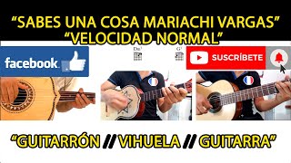 SABES UNA COSA || VARGAS || VIHUELA || GUITARRÓN || GUITARRA