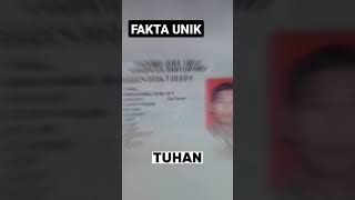 Orang dengan nama nama unik di ktp mereka #shorts