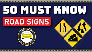 Must Know DMV Road Signs - DMV Written Test 2026 | DMV Practice Test