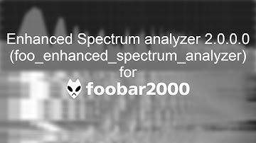 Enhanced Spectrum analyzer 2.0.0.0 showcase