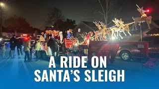 Santa Float Ride-Along