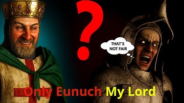 ONLY EUNUCH and Lord Crusader vs 7 RATS? Speed Battle!  Stronghold Crusader Definitive Edition