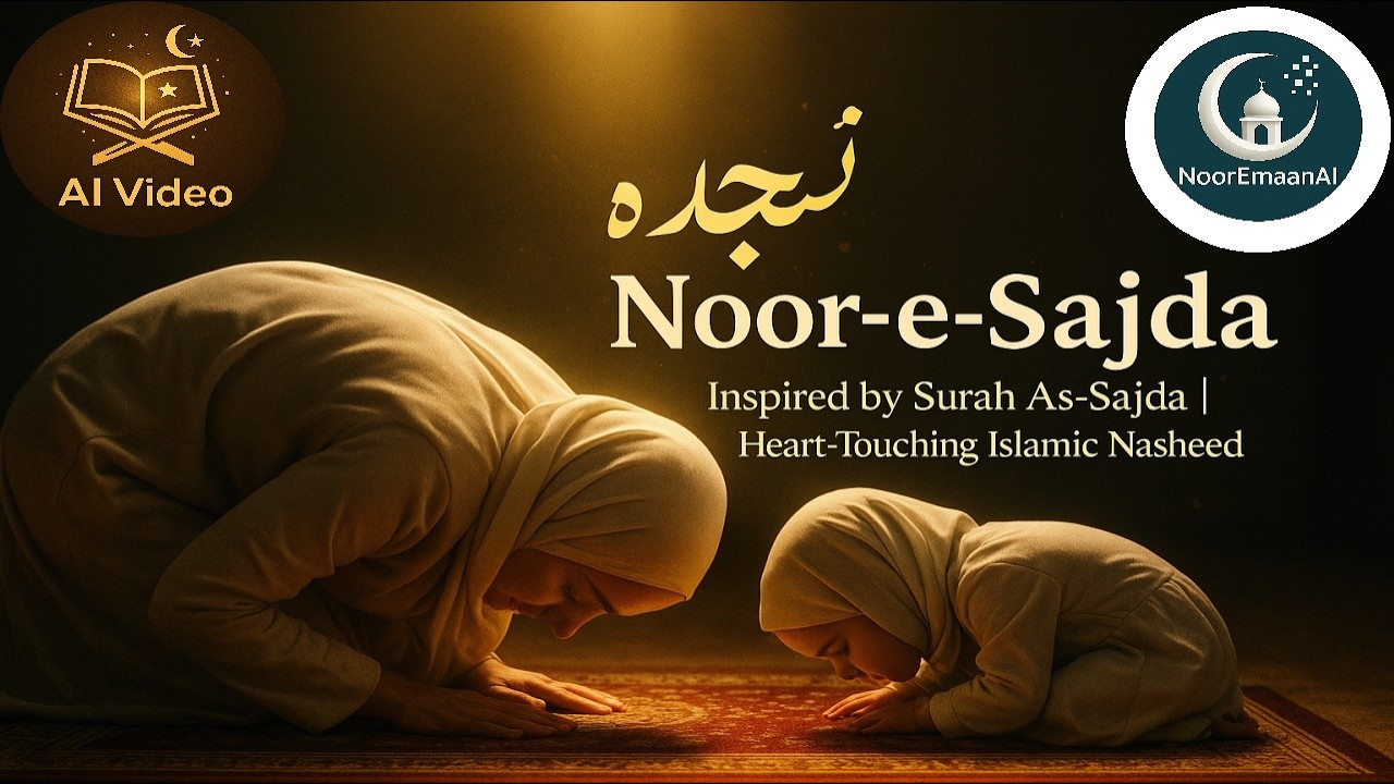 Noor e Sajda (نورِ سجدہ) Inspired by Surah As-Sajda | Heart-Touching ...