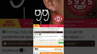 Aritos De Plata De Temu Son Reales?