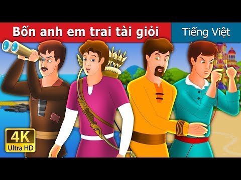 Video Bốn anh em trai tài giỏi | The Four Brothers Story in... - youtube