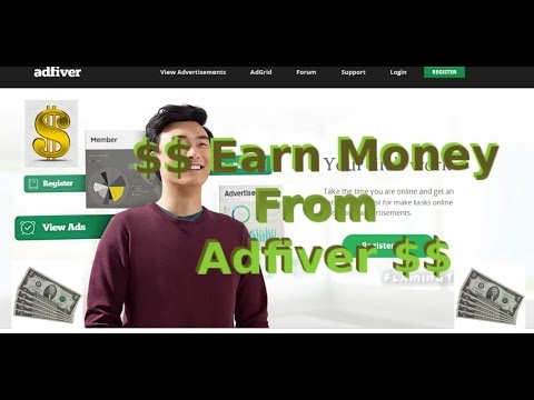 AdFiver new site for Earn Money