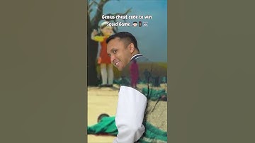 Genius cheat code to win squid game 👧🏻🚦👏🏽😂