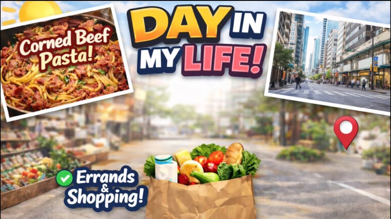 Rainy Day in Vancouver ☔️| Downtown Walk, Cozy Cafe & T&T Groceries 