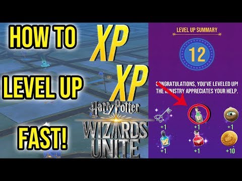 How To Level Up plus Earn EXP FAST in Harry Potter Wizards Unite!