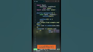 React Hooks [2] : What is useEffect() ?