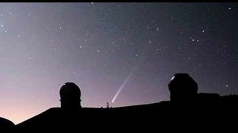 Comet Tsuchinshan-ATLAS Passed Periherion, Maunakea, Hawai