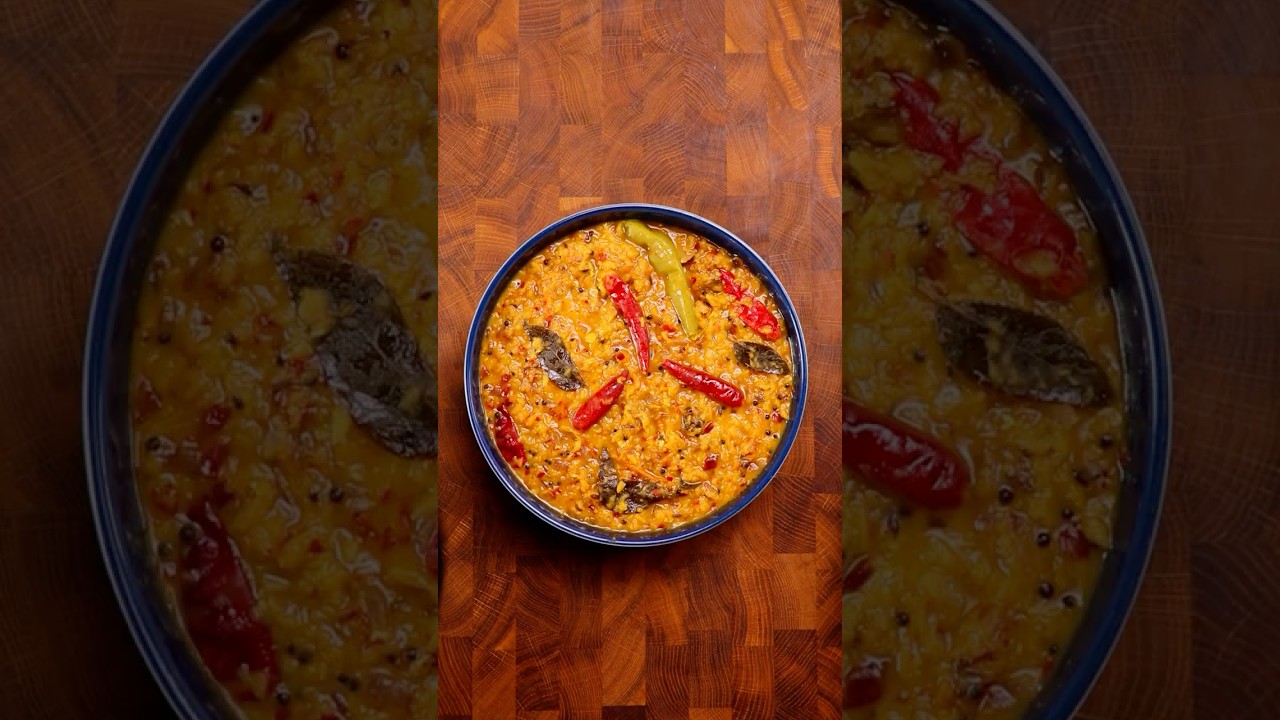 Tempered  Dhal Curry 🇱🇰 | Sri Lankan Parippu Curry Recipe 