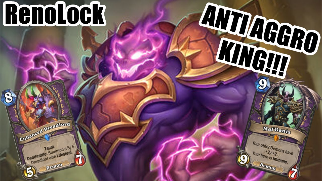 RENOLOCK THE AGGRO COUNTER!!!!!! RenoLock Guide Wild Hearthstone