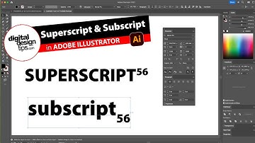 How to Do Superscript and Subscript in Illustrator (Fast!)