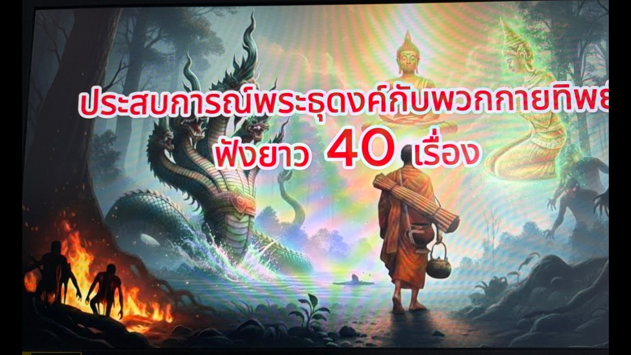 “เสียงธรรมจากป่า Channel”#ฟังยาว 40 ตอน รวมเรื่องพระธุดงค์กับพวกกายทิพย์/ภูตผี/เทวดา/พญานาค/หิมพานต์
