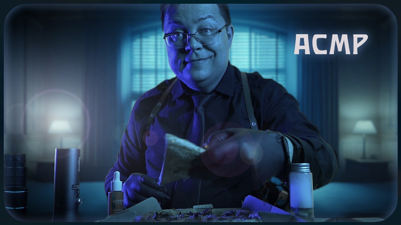 АСМР ДЕТЕКТИВ СПЕЦАГЕНТ  Охраняет твой сон! - Ролевая игра для сна ASMR Детектив!