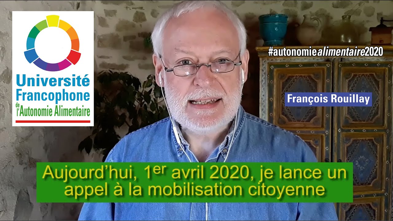 Sécurité alimentaire : appel à la mobilisation citoyenne !