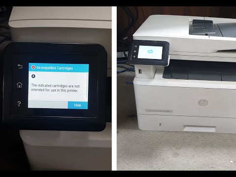 Incompatible Cartridges Eror HP laserjet Pro 428