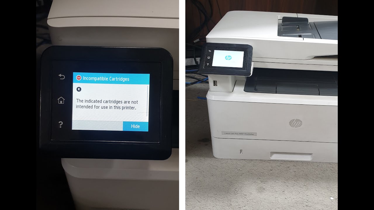 Cartridges Eror HP laserjet Pro 428 YouTube