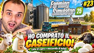 FS25 DIFFICILE SENZA MODS #23 - DAL PICCOLO CASEIFICIO A QUELLO GRANDE!