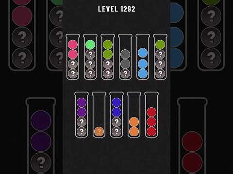 Ball Sort Puzzle Level 1292