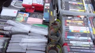 Shell Factory, Cape Coral Florida Flea Market Set-Up 12/23/14
