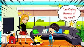 Leo Crying Because Of His Mom