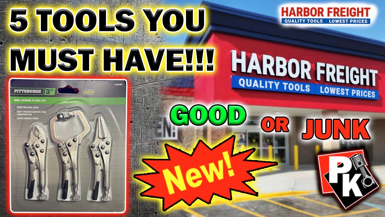 5 HARBOR FREIGHT TOOLS YOU MUST HAVE!!! #harborfreight #tools #top5 # ...