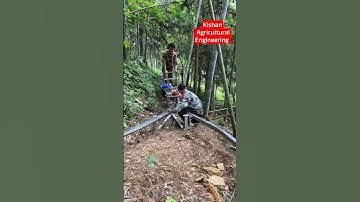 Forest transport equipment used by loggers #jugaad #logging #transportation
