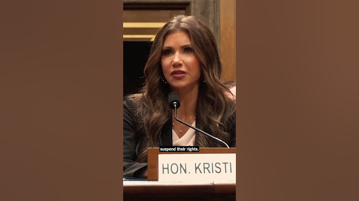 Kristi Noem Falsely Defines Habeas Corpus as Trump’s Right to Deport People