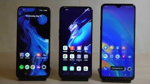 Realme vs Oppo vs TCL Incoming Call