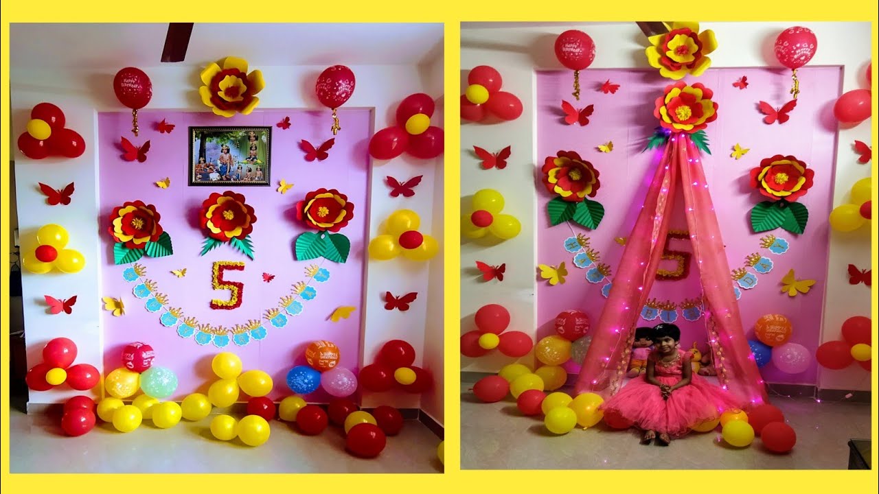 Best Birthday Decoration Ideas DIY Paper CraftParty Decoration
