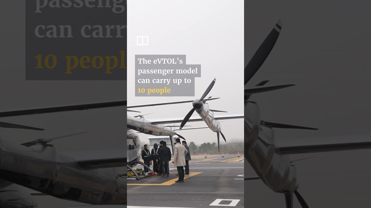 Chinese company unveils world’s largest flying car