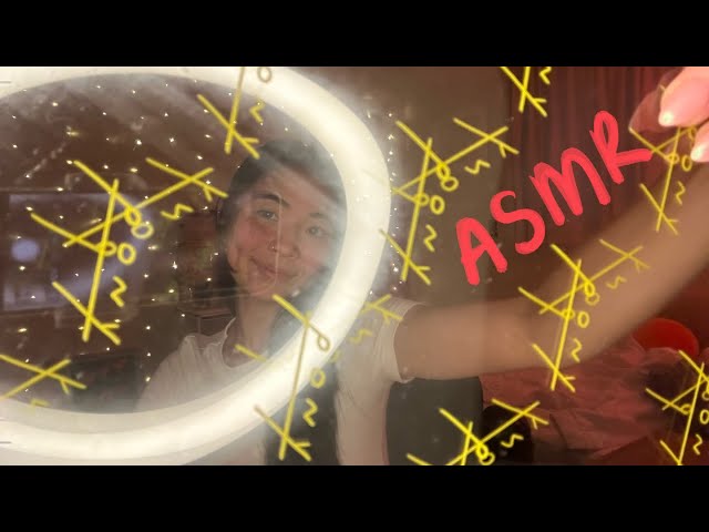 lofi asmr: circle light triggers and fast tapping