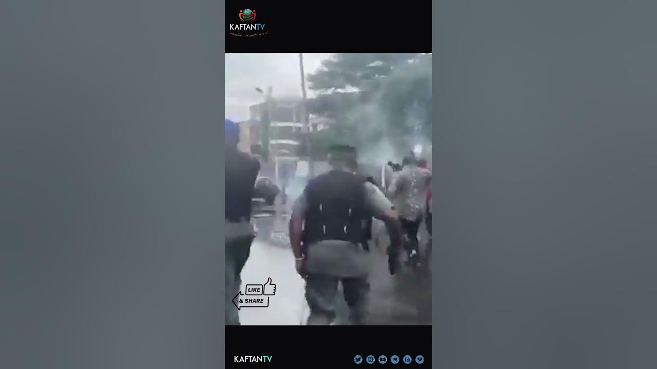 Police Use Water and Teargas on Rivers State Governor Amidst Assembly Complex Crisis