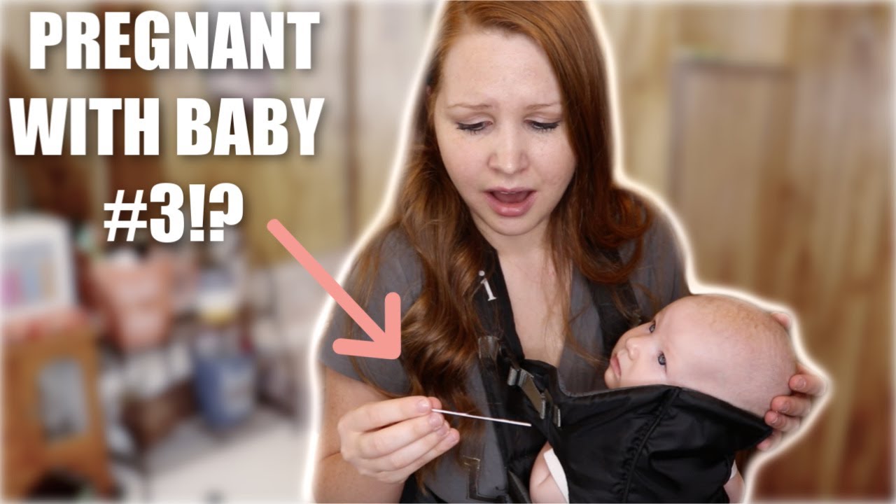 LIVE PREGNANCY TEST & MY REACTION! AM I PREGNANT WITH BABY 3 AT 3