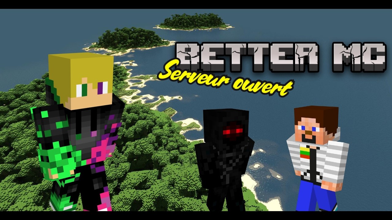 Présentation de ma base BetterMC + serveur ouvert en live 🔥 - YouTube