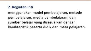 RAMBU RAMBU PENYUSUNAN RPP KEMENTRIAN PENDIDIKAN DAN KEBUDAYAAN