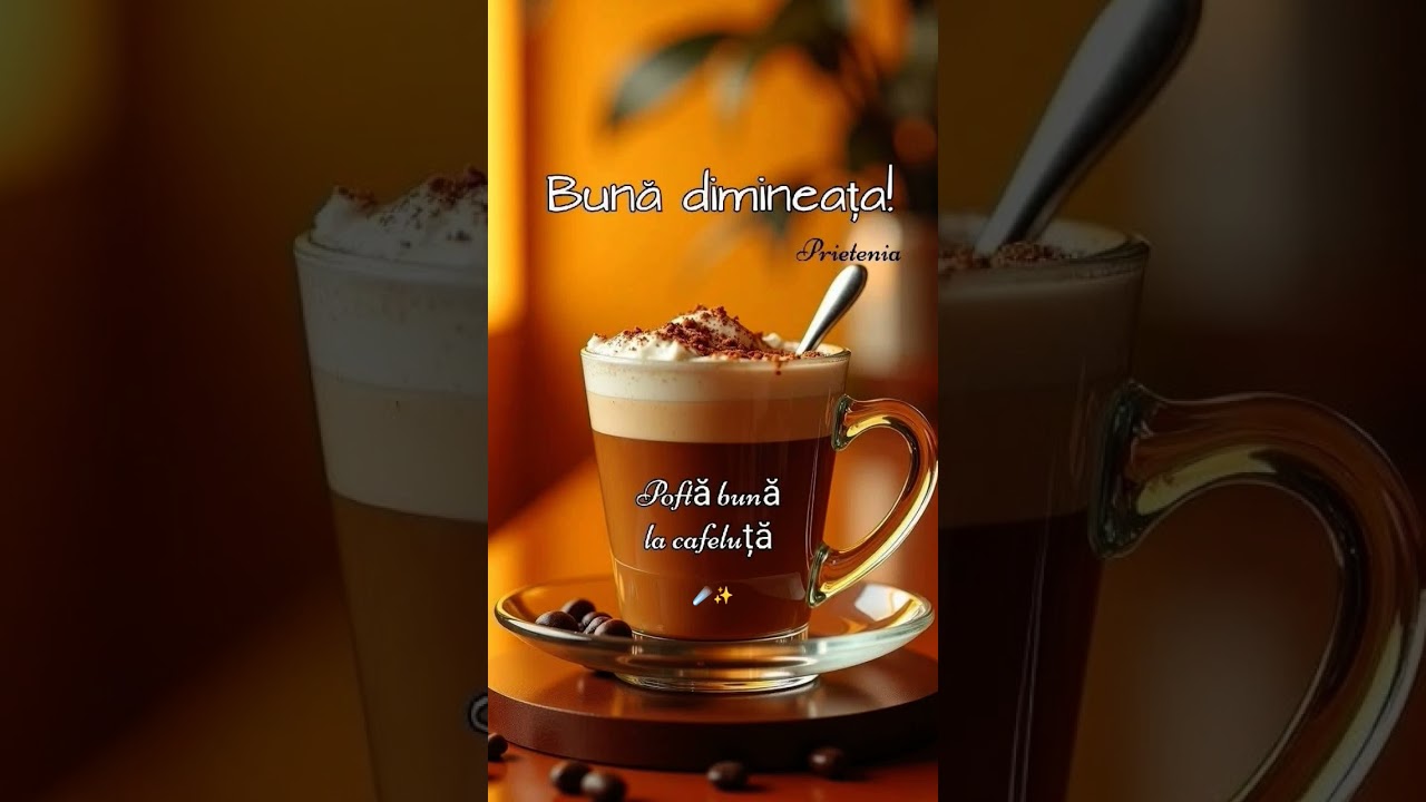 Bună dimineața 🌞