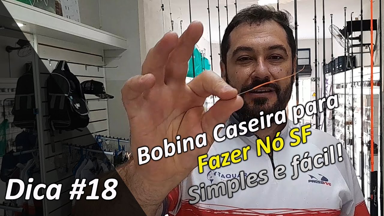 Como Fazer Nó SF usando Bobina Caseira! Muito simples!