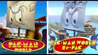 PAC-MAN WORLD RE-PAC - All Boss Comparisons