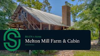 Melton Mill Farm & Cabin • 88± Acre Turnkey Hunting Retreat with Luxury Cabin in Dawson, Georgia