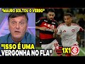 MAURO CEZAR LARGOU O AÇO "VEM DEMISSÃO AI ?" FLAMENGO 1X1 INTERNACIONAL