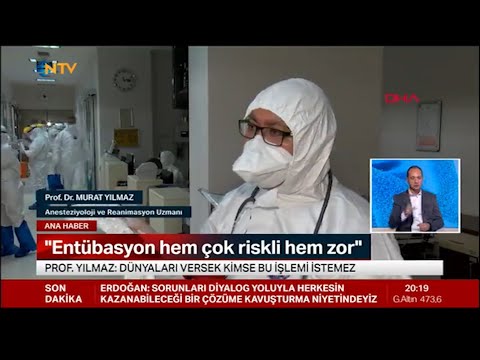 Entübasyon Hem Çok Riskli Hem Zor