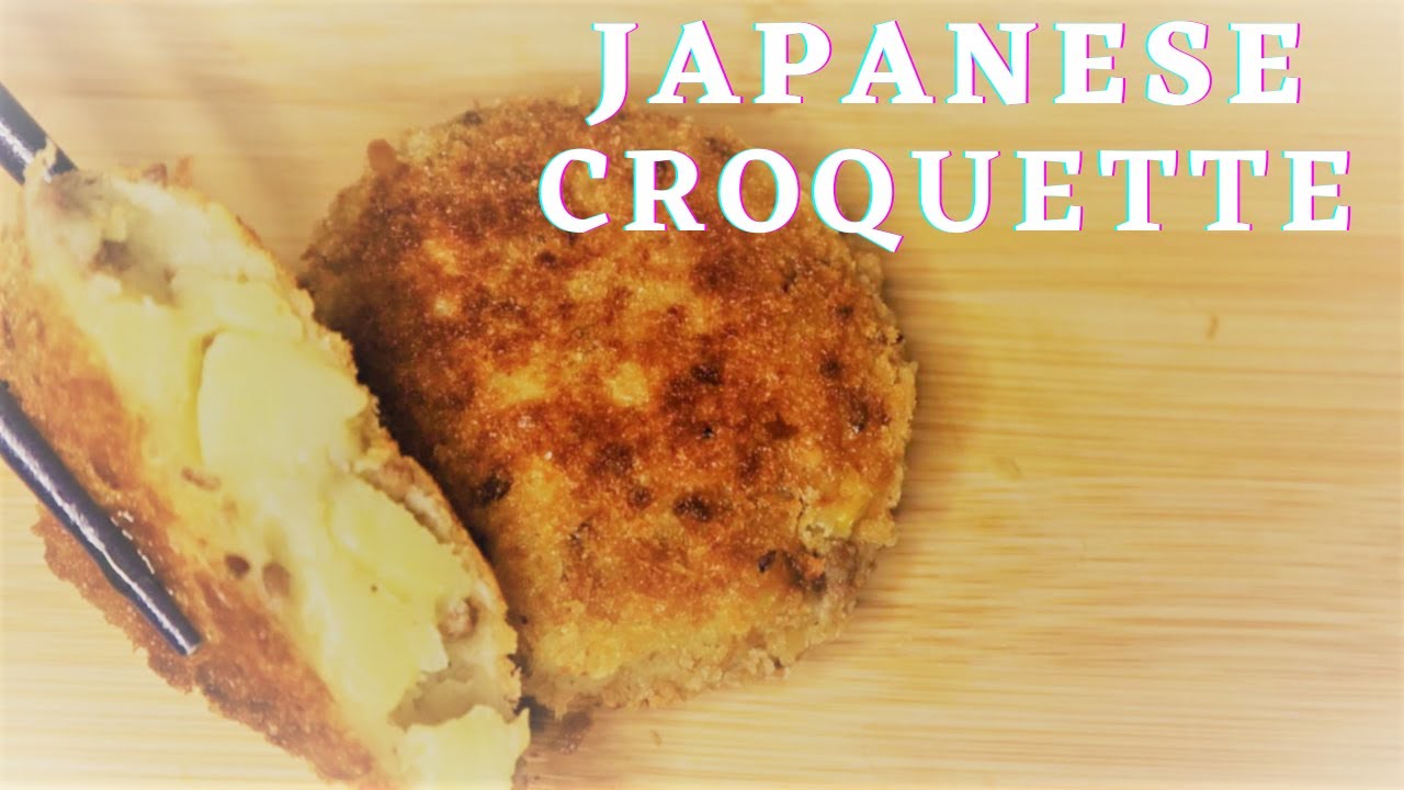【Japanese Croquette】It's all about Panko and Japanese Croquette sauce!