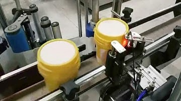 big jars filling capping labeling linear fully automatic bucket filler capper labeller equipment