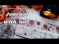 ASMR | Art Journaling 🖤Dark Theme #asmr  #scrapbooking #journal #creativejournaling